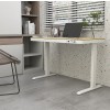 Tuckano Electric height adjustable desk ET119W-C white/oak