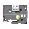 Brother | TZ-241 Laminated Tape | Black on White | TZe | 8 m | 1.8 cm