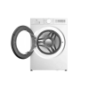 TCL Washing machine | FF0844WA0 | Energy efficiency class A | Front loading | Washing capacity 8 kg | 1400 RPM | Depth 52 cm | Width 60 cm | Display | LED | Steam function | Wi-Fi | White