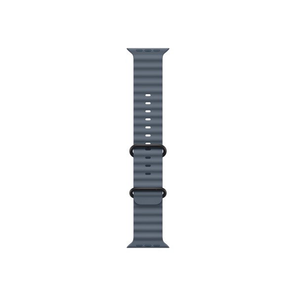Apple 49mm Anchor Blue Ocean Band - Black ...