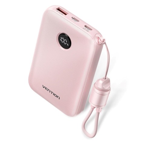 POWER BANK USB 10000MAH 22.5W/PINK FKAP0-C VENTION