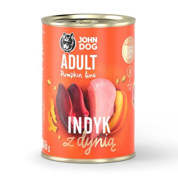 John Dog PUMPKIN Adult indyk z ...