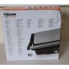 SALE OUT.  | Tristar Grill | GR-2853 | Contact grill | 2000 W | Aluminum | DAMAGED PACKAGING, SCRATCHED FAT COLLECTING TRAY  ON SIDE