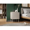 2pc bedside cabinet ISLA 44.5x40x59 cashmere matt