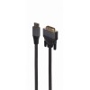 CABLE HDMI-DVI 1.8M/CC-HDMI-DVI-4K-6 GEMBIRD