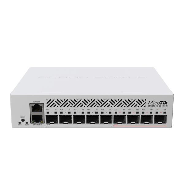 Switch|MIKROTIK|CRS310-1G-5S-4S+IN|Type L3|5|4|2|PoE ports 1|CRS310-1G-5S-4S+IN