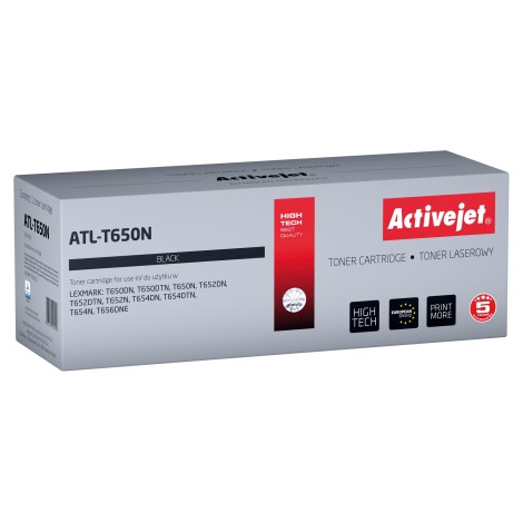 Activejet ATL-T650N toner (replacement for Lexmark T650A11E; Supreme; 7000 pages; black)