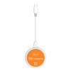 j5create JVAW62 ScreenCast USB-C® Wireless Display HDMI™ Extender, White and Orange