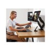 TECHLY Double Monitor Desk Stand 17-32in