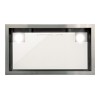 CATA | Hood | GC DUAL A 75 XGWH | Canopy | Energy efficiency class A | Width 79.2 cm | 820 m³/h | Touch control | LED | White glass