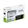 Asus | DUAL-RTX4060-O8G-WHITE | NVIDIA | 8 GB | GeForce RTX 4060 | GDDR6 | HDMI ports quantity 1 | PCI Express 4.0 | Memory clock speed 17000 MHz