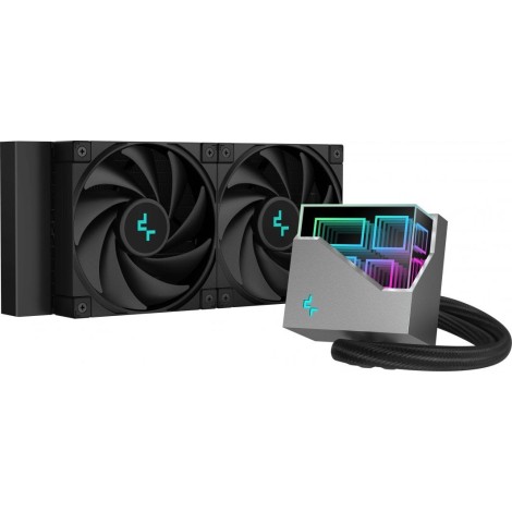 DeepCool LT520 Processor All-in-one liquid cooler 12 cm Black 1 pc(s)