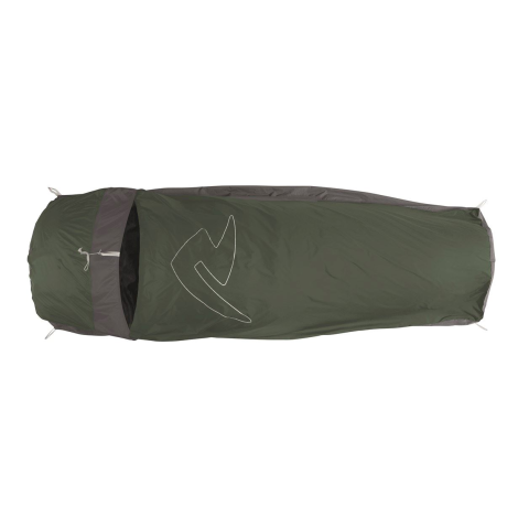 Robens | Mountain Bivvy L | Sleeping Bag | 230 x 90 x 60 cm | Two-way open | Dark Green