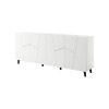 ETNA chest of drawers 200x42x82 white matt