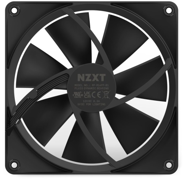 NZXT F140 RGB Computer case Fan ...