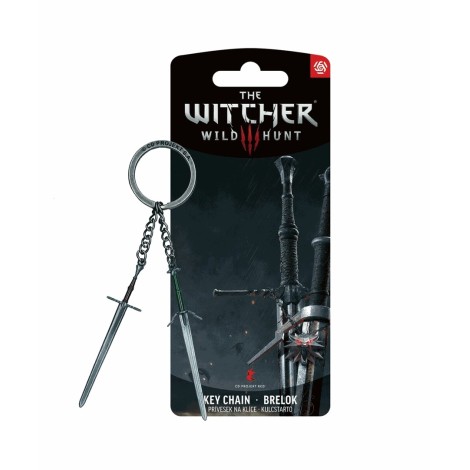 Brelok Good Loot The Witcher 3 Geralt Two Swords Keychain