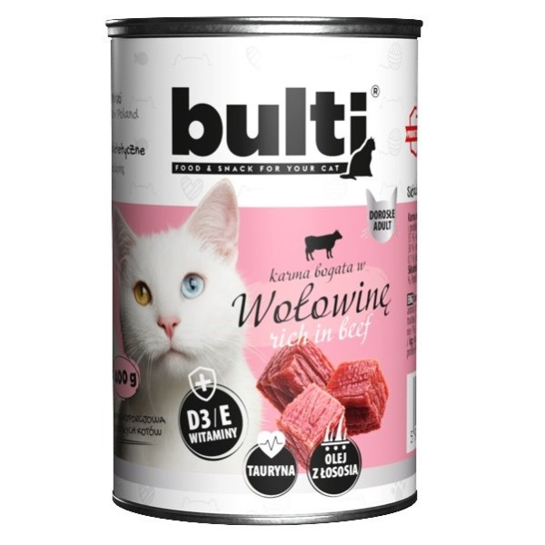 BULTI Rich in beef - wet ...