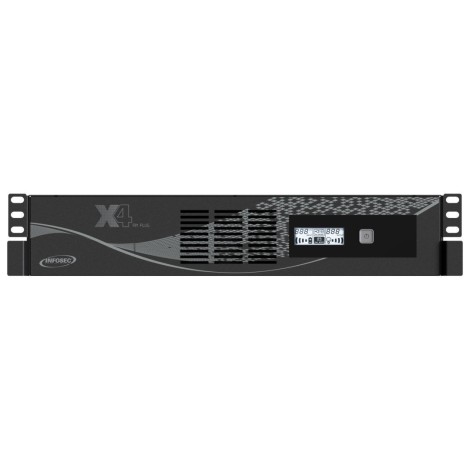Infosec X4 2000 RM Plus uninterruptible power supply (UPS) Line-Interactive 2 kVA 1200 W 10 AC outlet(s)