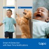TP-LINK Tapo C250 | Pan/Tilt AI Home Security Wi-Fi Camera | PTZ | 8 MP | 4mm/F1.6 | H.265 | MicroSD Card up to 512 GB