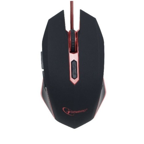 MOUSE USB OPTICAL GAMING/RED MUSG-001-R GEMBIRD