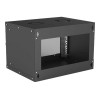 INT 19i Wallmount Cabinet 6U D:40cm blac