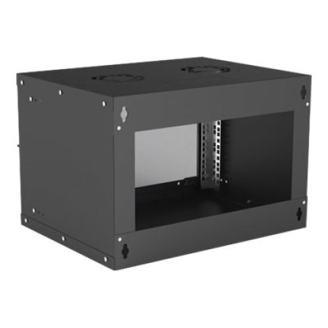 INT 19i Wallmount Cabinet 6U D:40cm blac