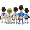 Set of 5 figurines + ball Cms Real Madrid CF Minix 7 cm