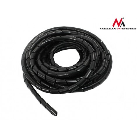 Osłona maskująca na kable MCTV-685 B (8.7*10mm) 3m spirala Czarna
