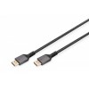 Kabel połączeniowy PREMIUM DisplayPort 8K60Hz UHD DP/DP M/M 1m Czarny
