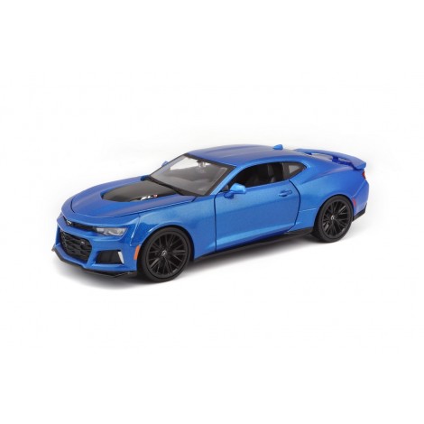 Model kompozytowy Chevrolet Camaro ZL1 2017 niebieski 1/24