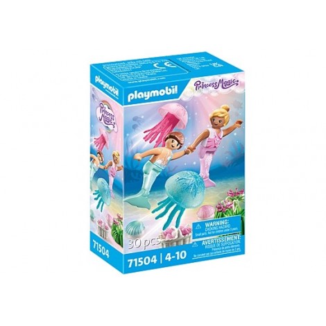 Zestaw figurek Princess Magic 71504 Małe syrenki z meduzą