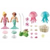 Zestaw figurek Princess Magic 71504 Małe syrenki z meduzą