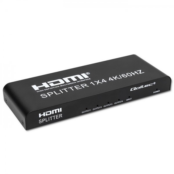 Aktywny rozdzielacz Splitter 4 x HDMI ...