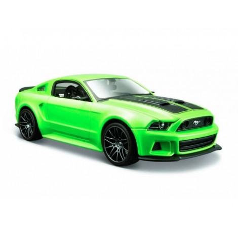 Model kompozytowy Ford Mustang Street Racer zielony 1/24