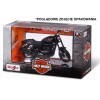 Model Motocykl Harley-Davidson 1999 FLHR Road King bordo 1/18