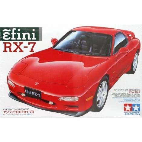 Model plastikowy Efini RX-7+ 1/24