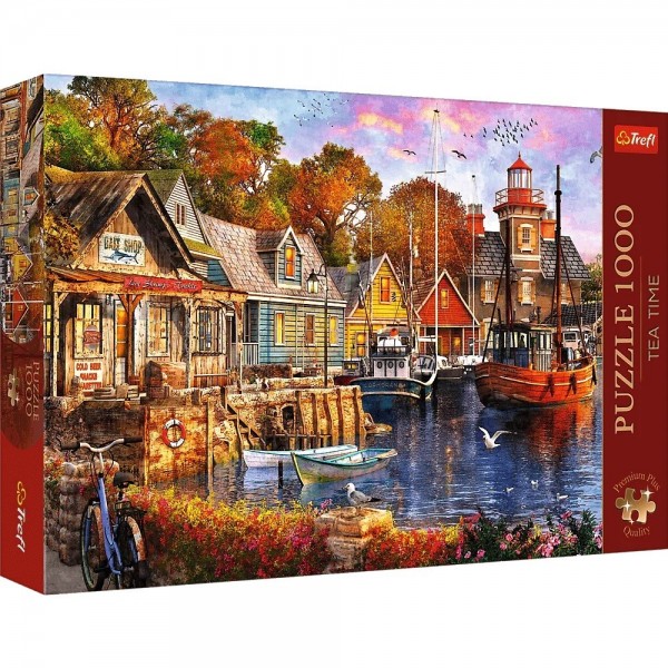 Puzzle 1000 elementów Premium Plus Nadmorski ...