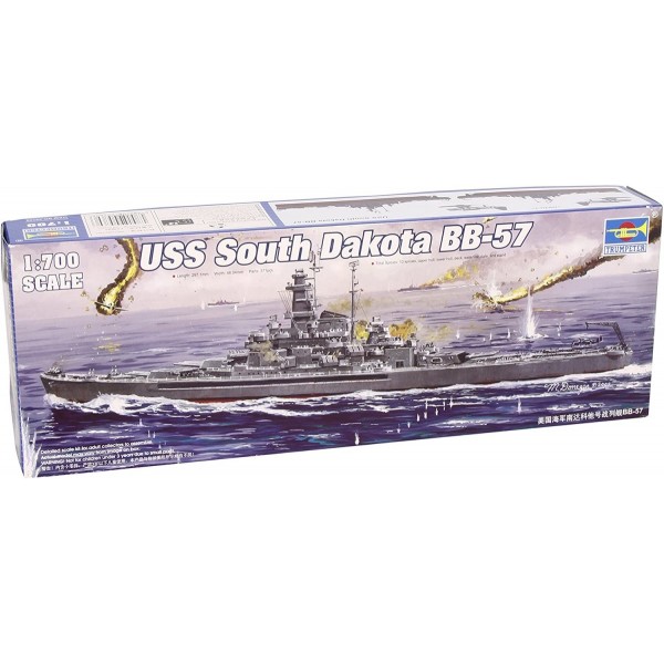 Model do sklejania USS South Dakota ...