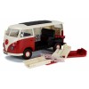 Model plastikowy QUICKBUILD VW Camper Van czerwony