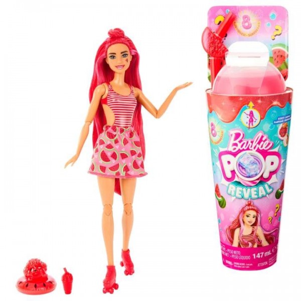 Lalka Barbie Pop Reveal Owocowy sok, ...