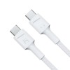 Kabel GC PowerStream USB-C do USB-C 30 cm, PD 60W, QC 3.0, biały