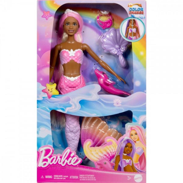 Lalka Barbie Brooklyn Lalka Syrenka Zmiana ...