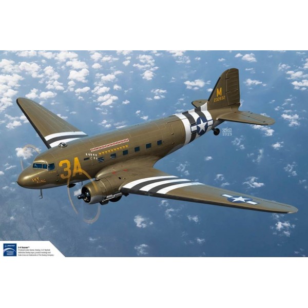 Model plastikowy USAAF C-47 Skytrain 1/144