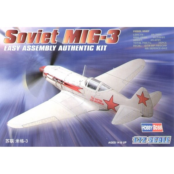 Model plastikowy MiG-3