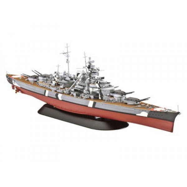 Model plastikowy Okręt wojenny Bismarck