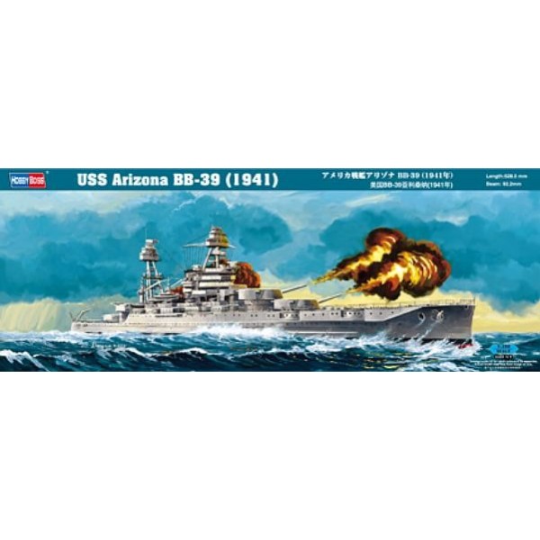 Model plastikowy USS Arizona BB-39 (1941)