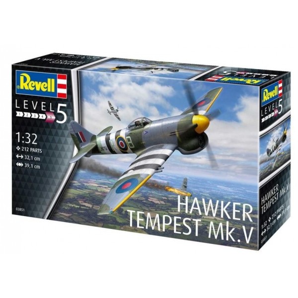 Model plastikowy Hawker Tempest Mk.V