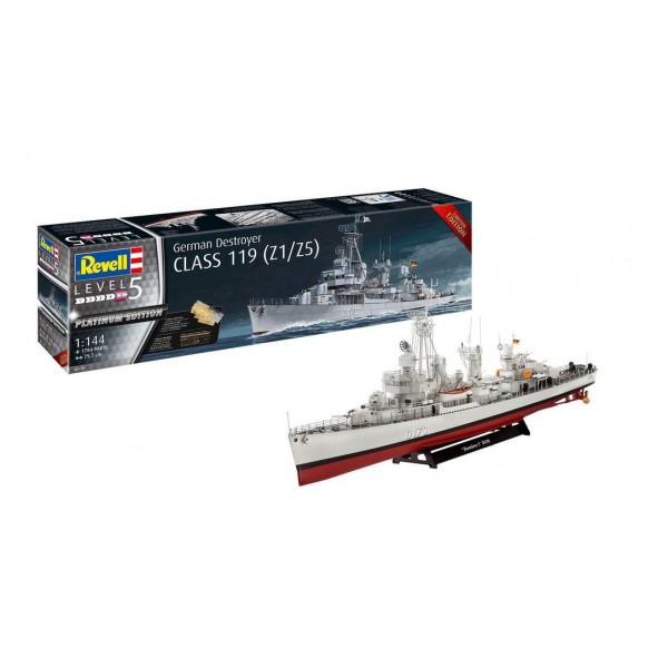 Model plastikowy Statek German Destroyer Class ...