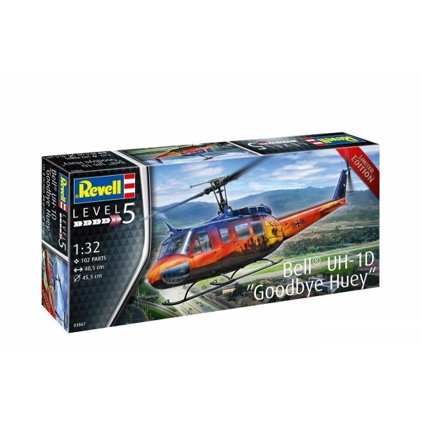 Model plastikowy samolot Bell UH-1D Goodbye ...