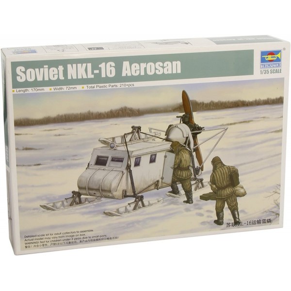 Model plastikowy Soviet NKL-16 Aerosan